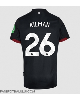 West Ham United Max Kilman #26 Tricou Fotbal Replică 2024-25 Barbati Deplasare